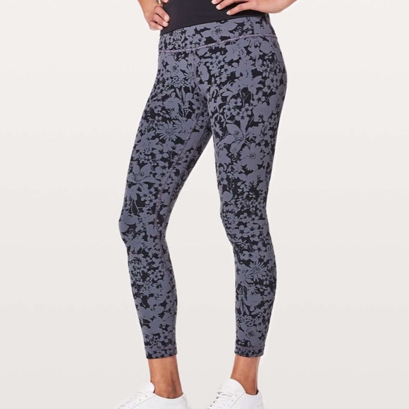 lululemon athletica Pants - Lululemon Efflorescent Nebula Black Align Pant